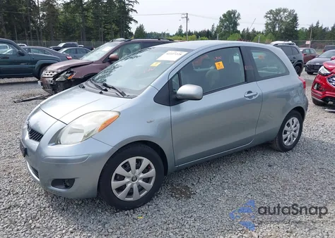 2009 Toyota Yaris из США, поврежденный, VIN JTDJT903495237214